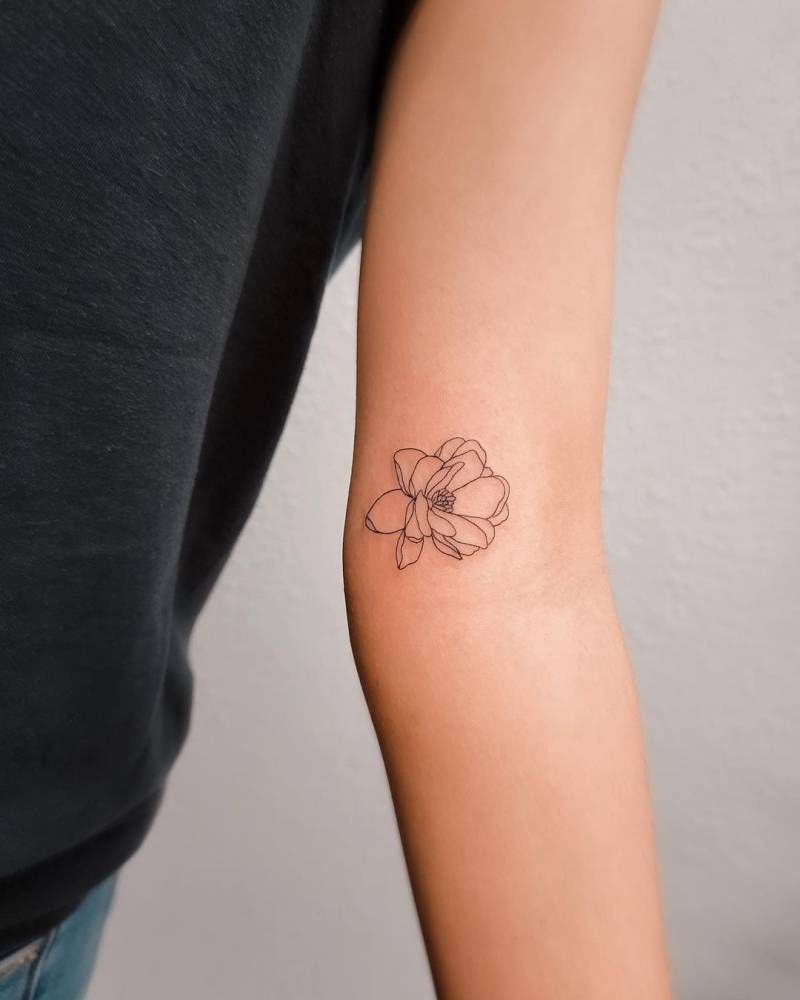 Magnolia Tattoo 242