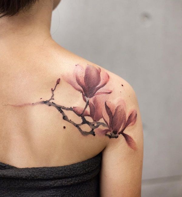 Magnolia Tattoo 258