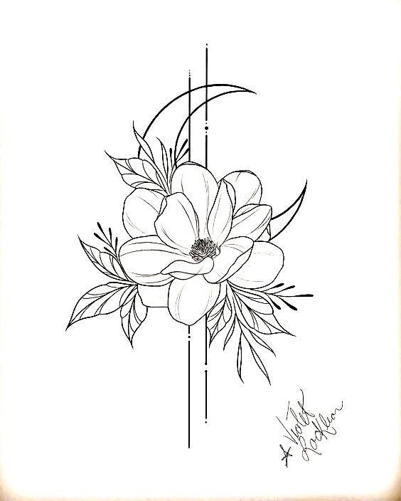 Magnolia Tattoo 281