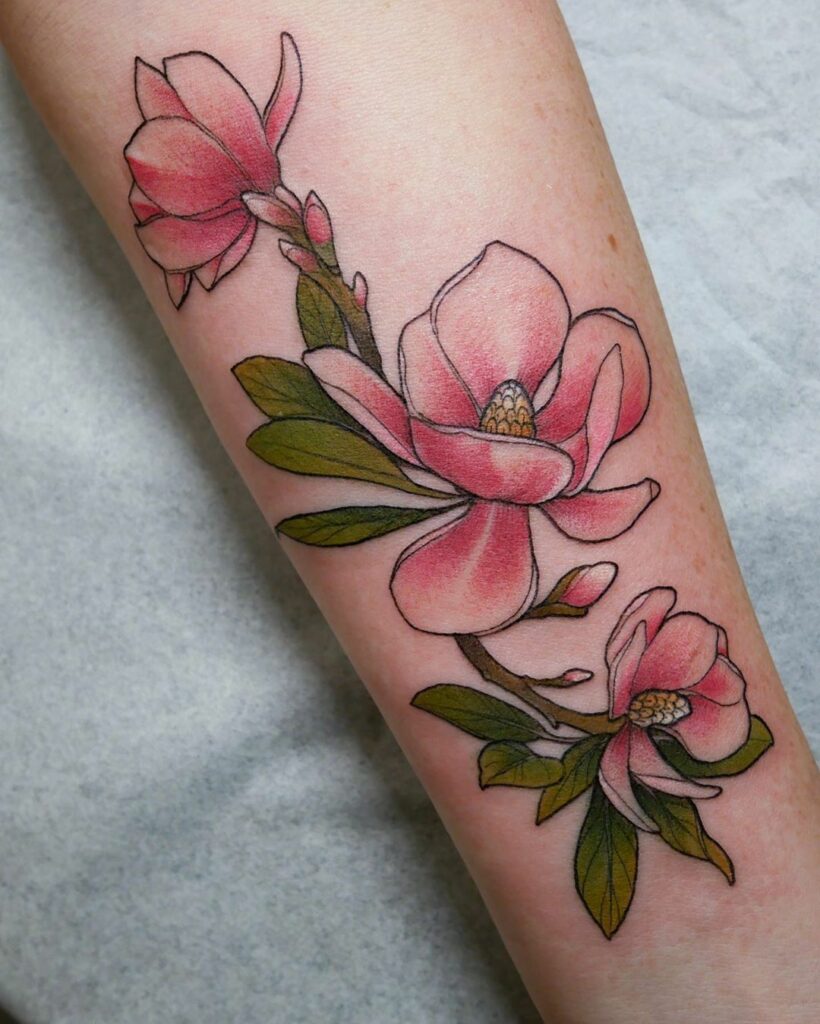 Magnolia Tattoo 30