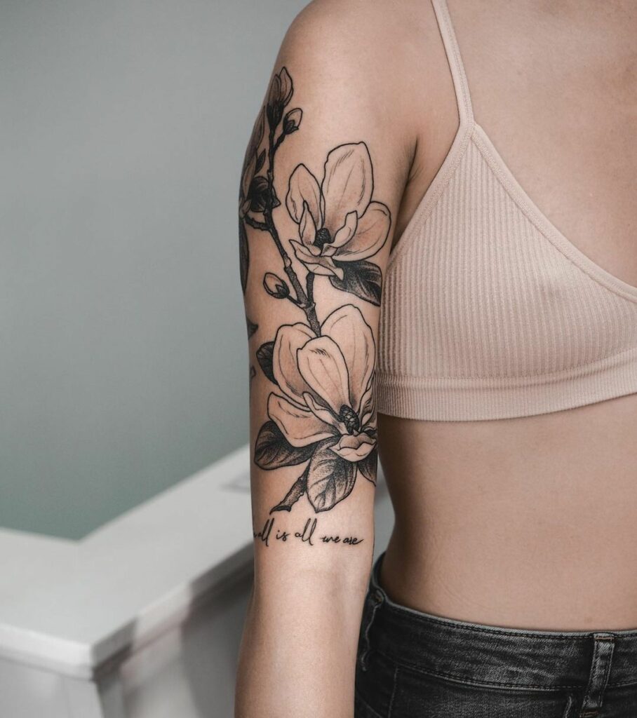 Magnolia Tattoo 58