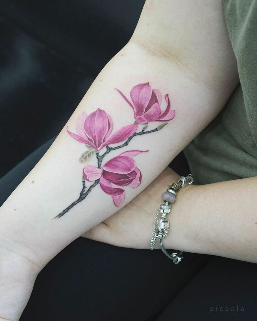 Magnolia Tattoo 61