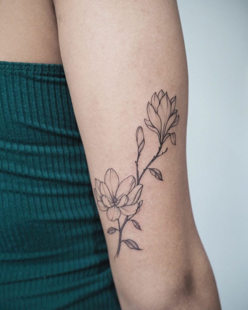 Magnolia Tattoo 70