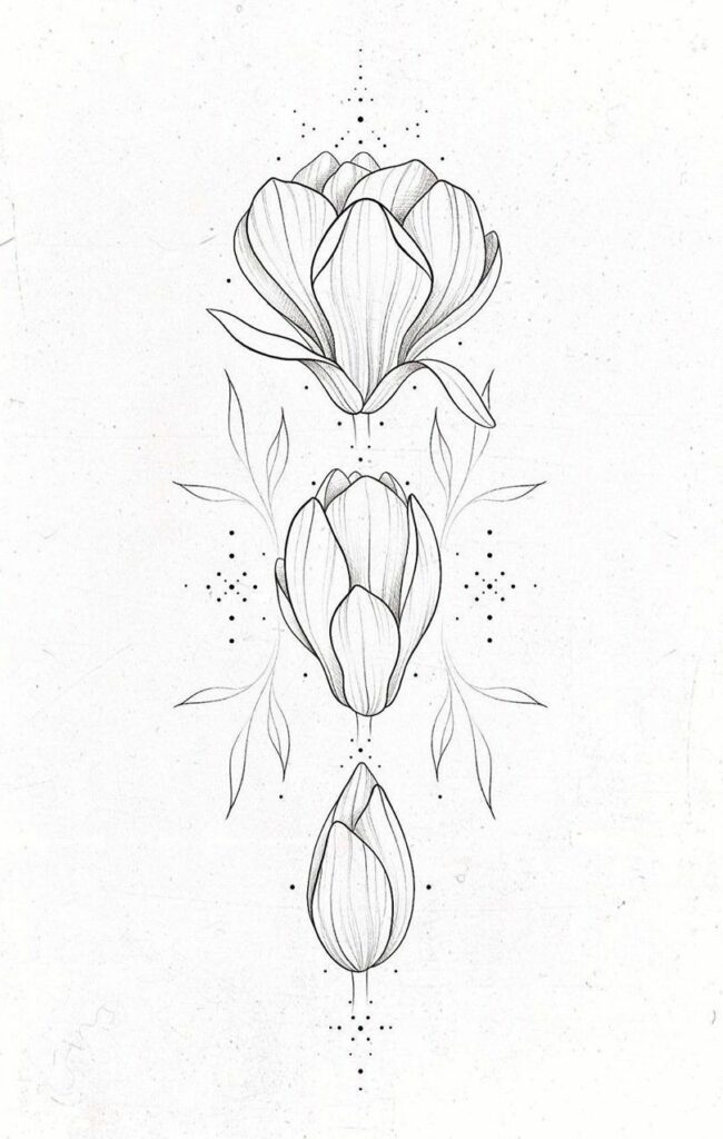 Magnolia Tattoo 80