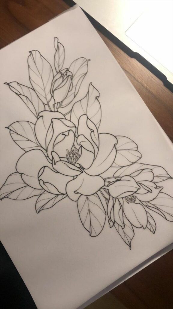 Magnolia Tattoo 97