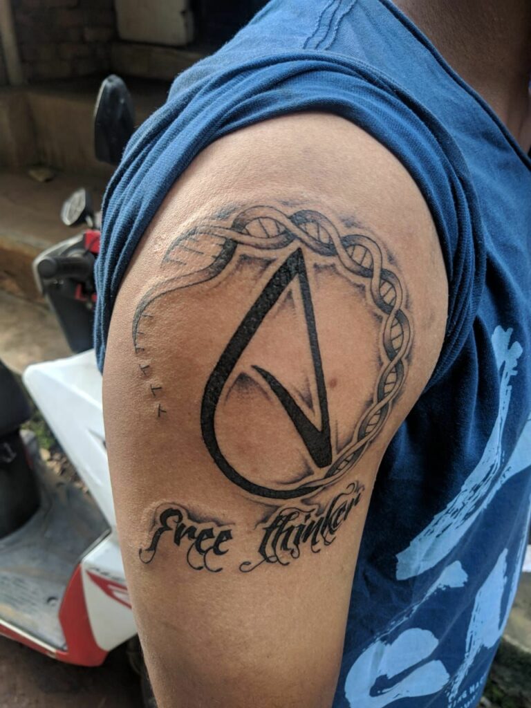 Atheist Tattoo 10