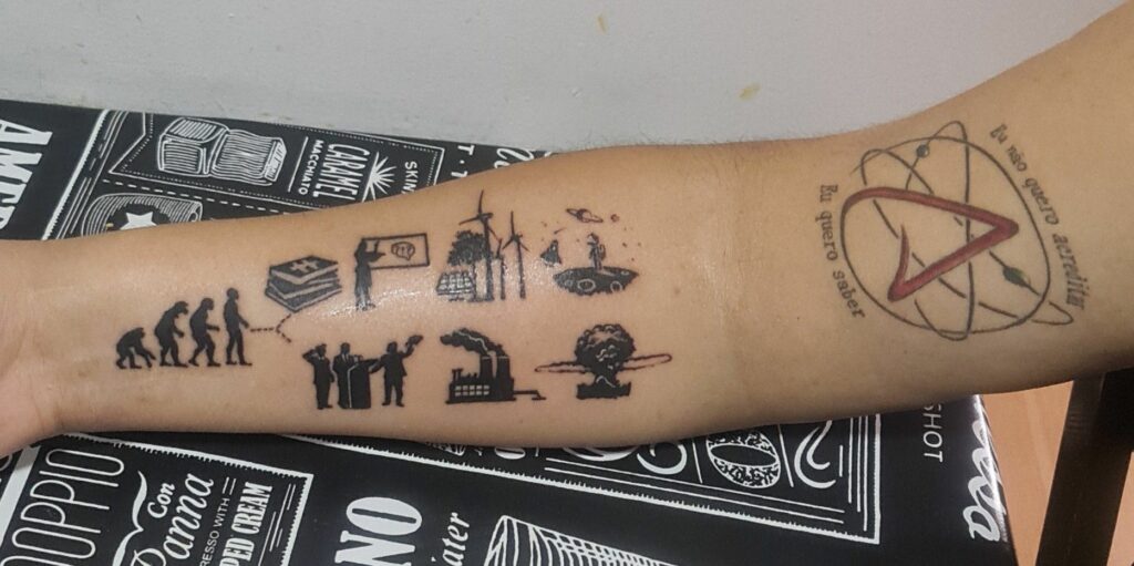 Atheist Tattoo 3