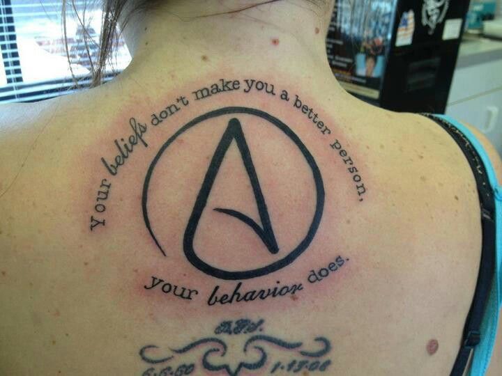 Atheist Tattoo 89