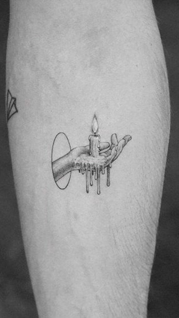 Candle Tattoo 109