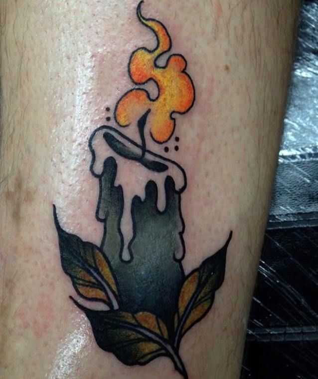 Candle Tattoo 141