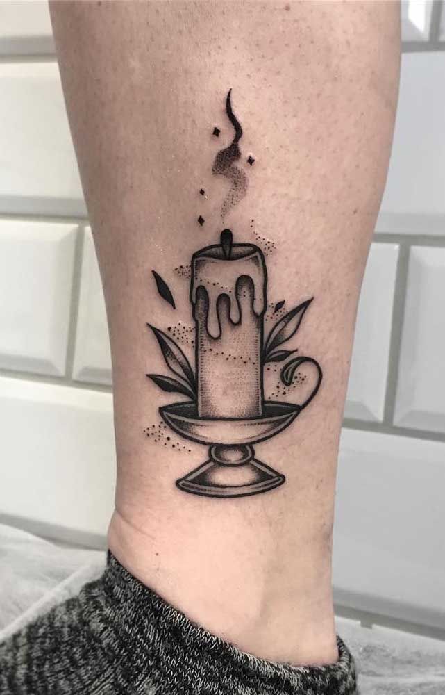 Candle Tattoo 146
