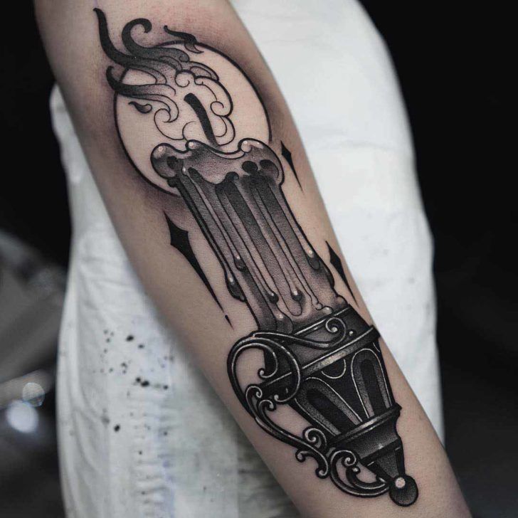 Candle Tattoo 147
