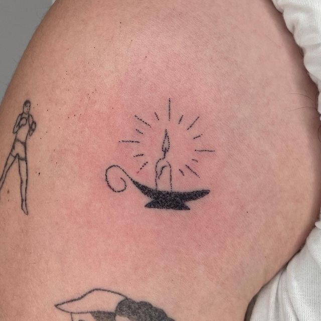 Candle Tattoo 177