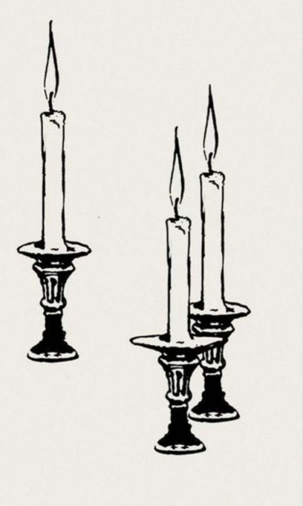 Candle Tattoo 180