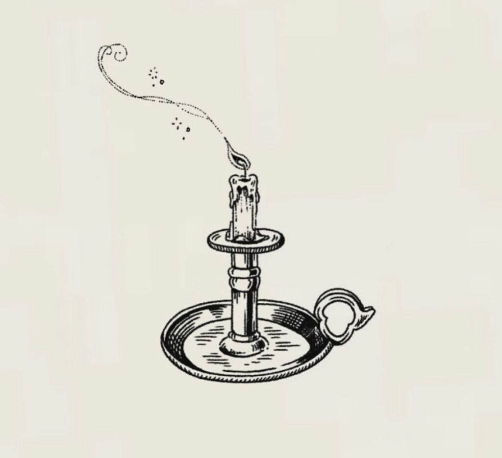Candle Tattoo 203