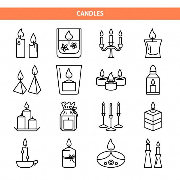 Candle Tattoo 206