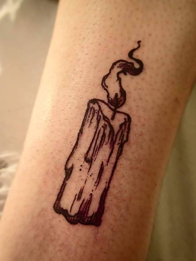 Candle Tattoo 220