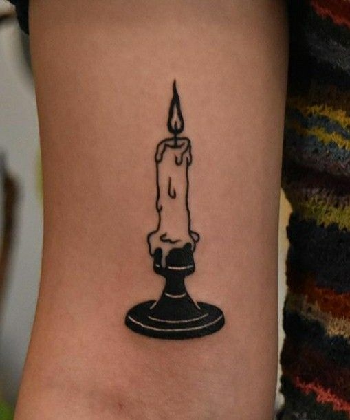 Candle Tattoo 226