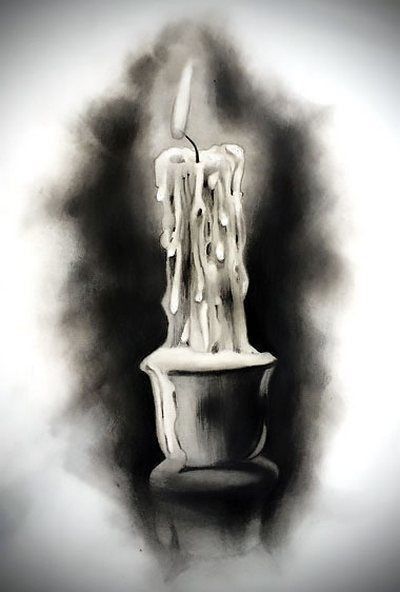 Candle Tattoo 245