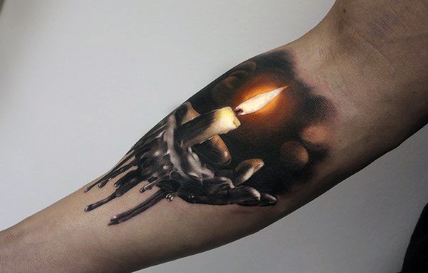 Candle Tattoo 247