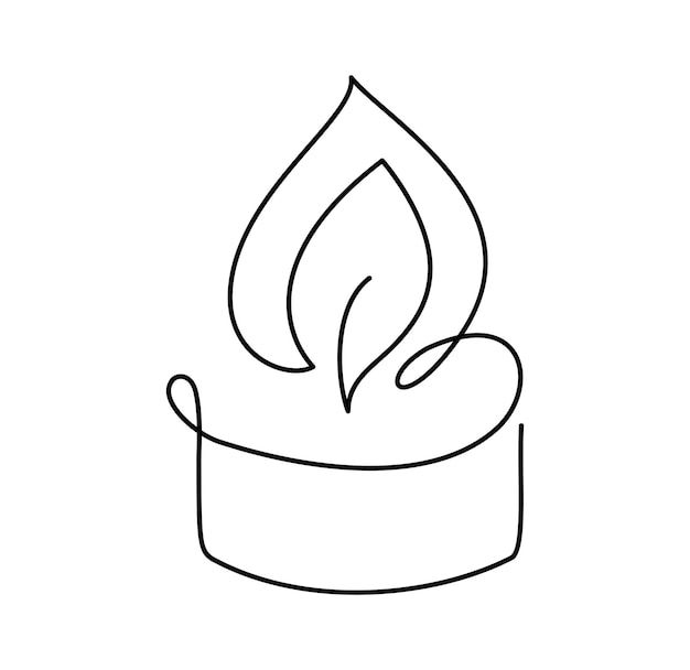 Candle Tattoo 283