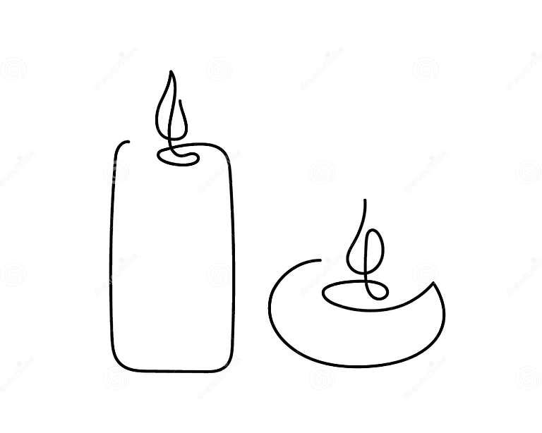 Candle Tattoo 284