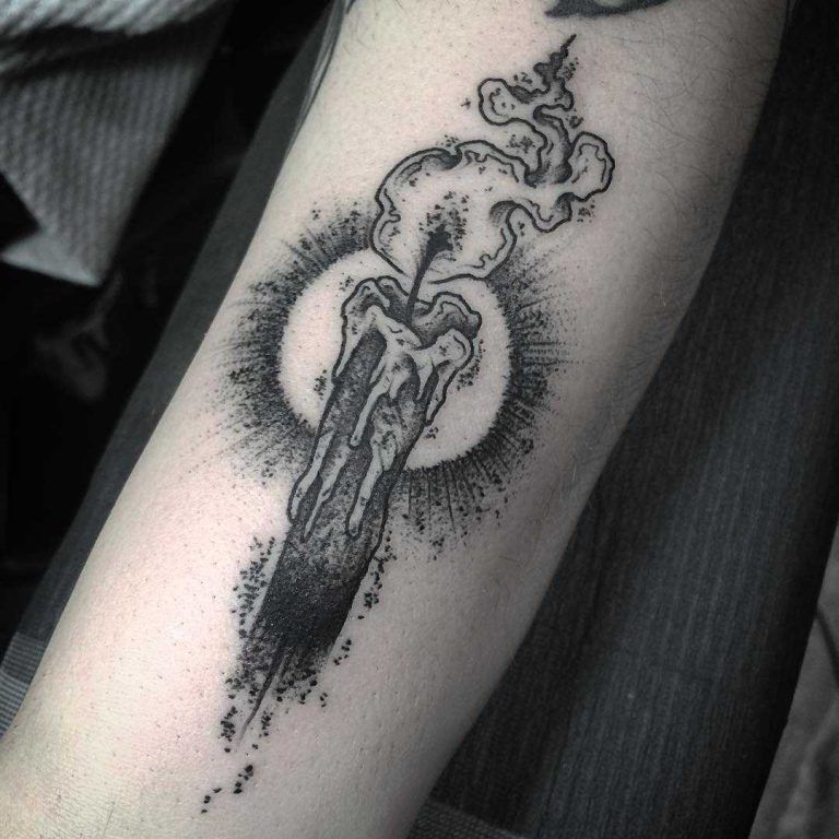 Candle Tattoo 86