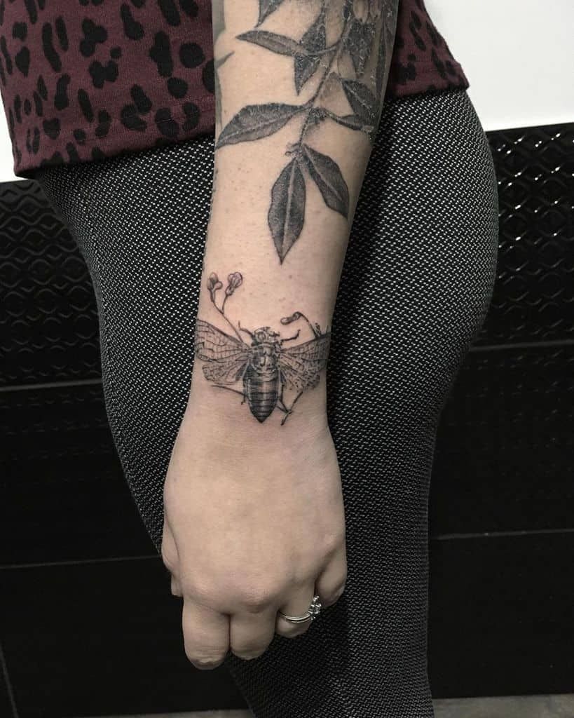 Cicada Tattoos 108