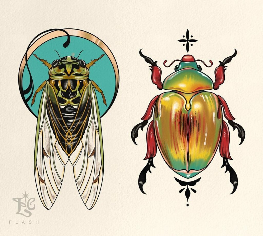 Cicada Tattoos 62