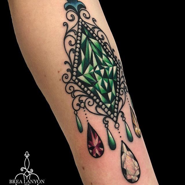 Emerald Tattoo 100