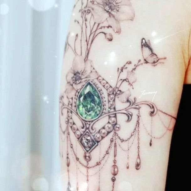 Emerald Tattoo 132
