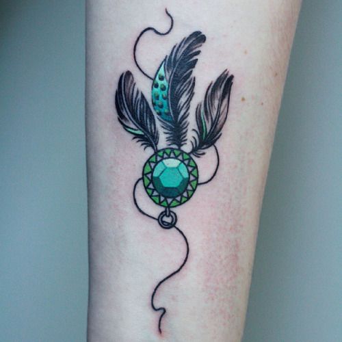 Emerald Tattoo 136