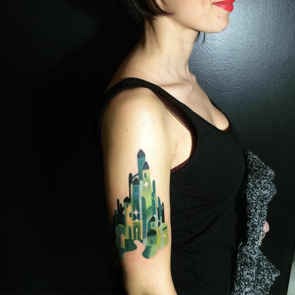 Emerald Tattoo 66