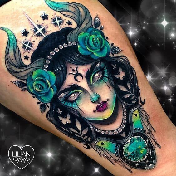 Emerald Tattoo 85