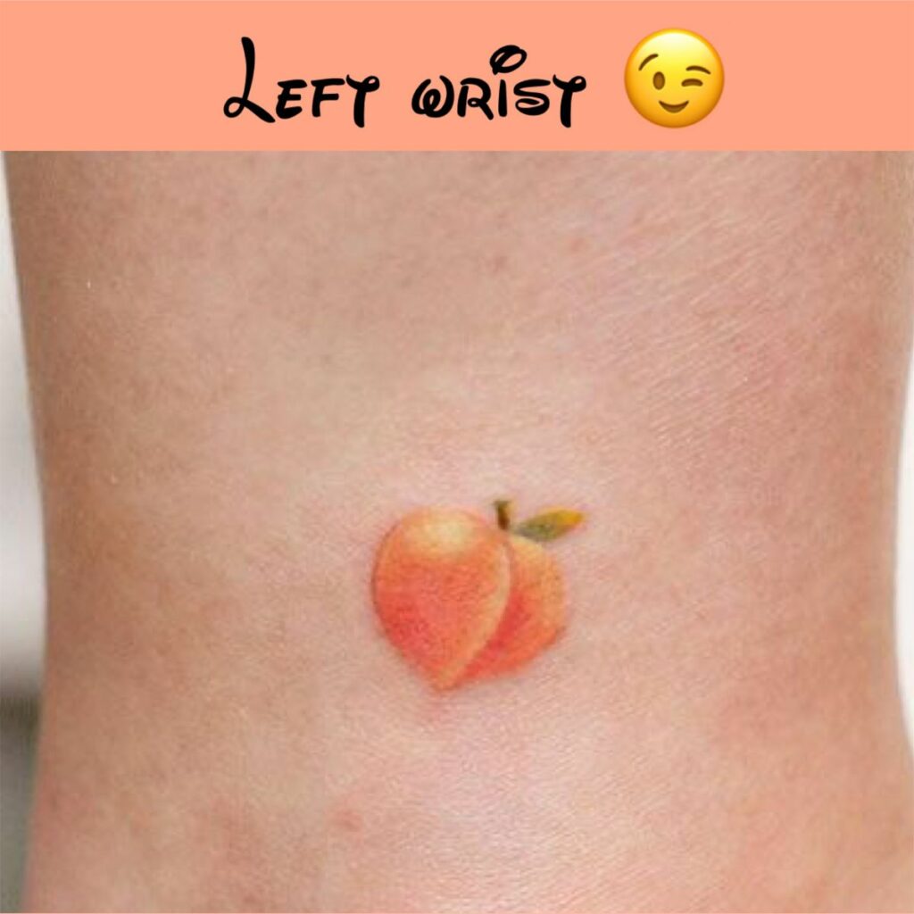 Peach Tattoos 114