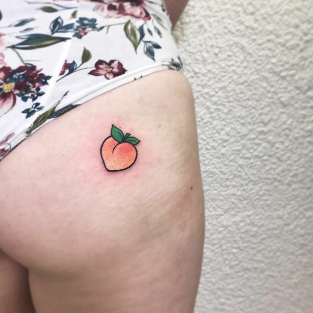 Peach Tattoos 124