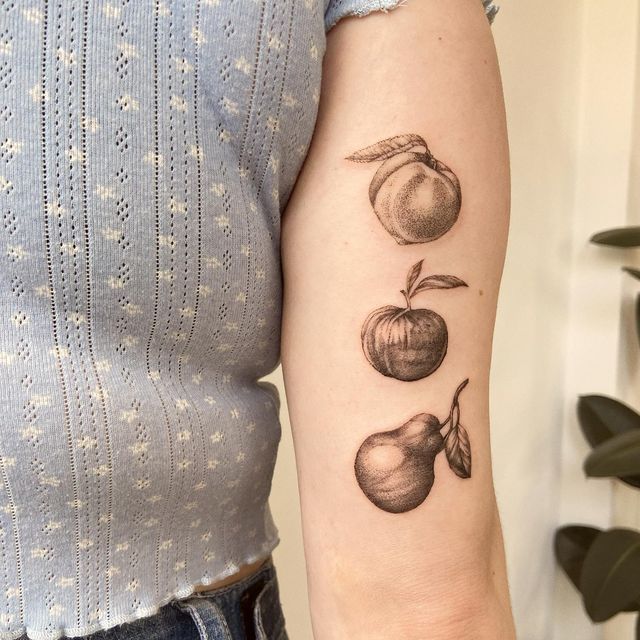 Peach Tattoos 133