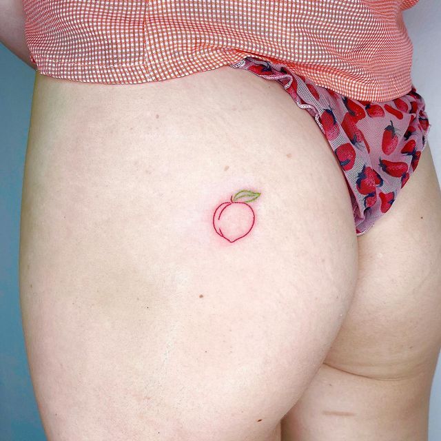 Peach Tattoos 146