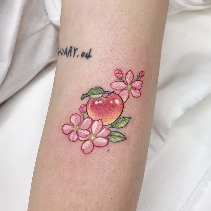 Peach Tattoos 147