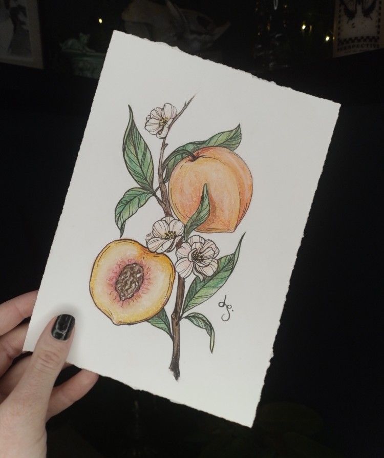 Peach Tattoos 164