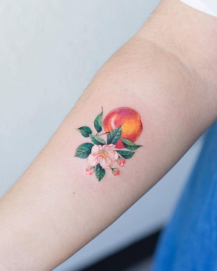 Peach Tattoos 213