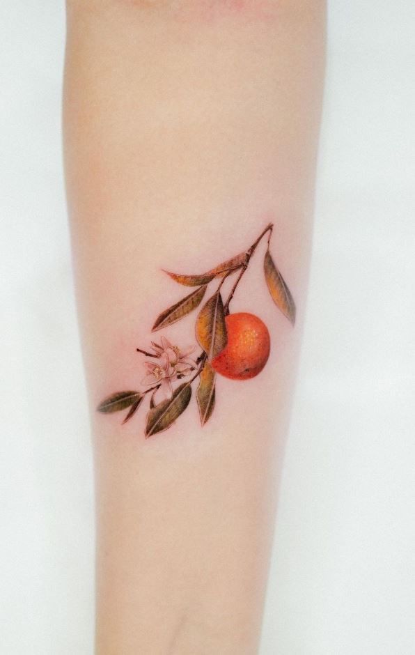 Peach Tattoos 219