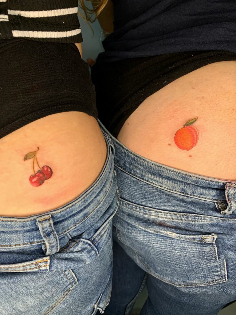 Peach Tattoos 26