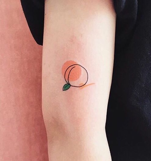 Peach Tattoos 261