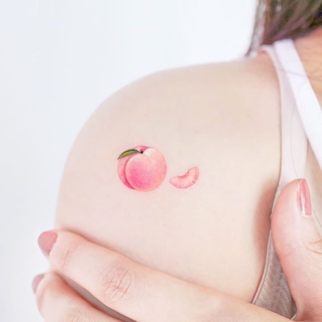 Peach Tattoos 262