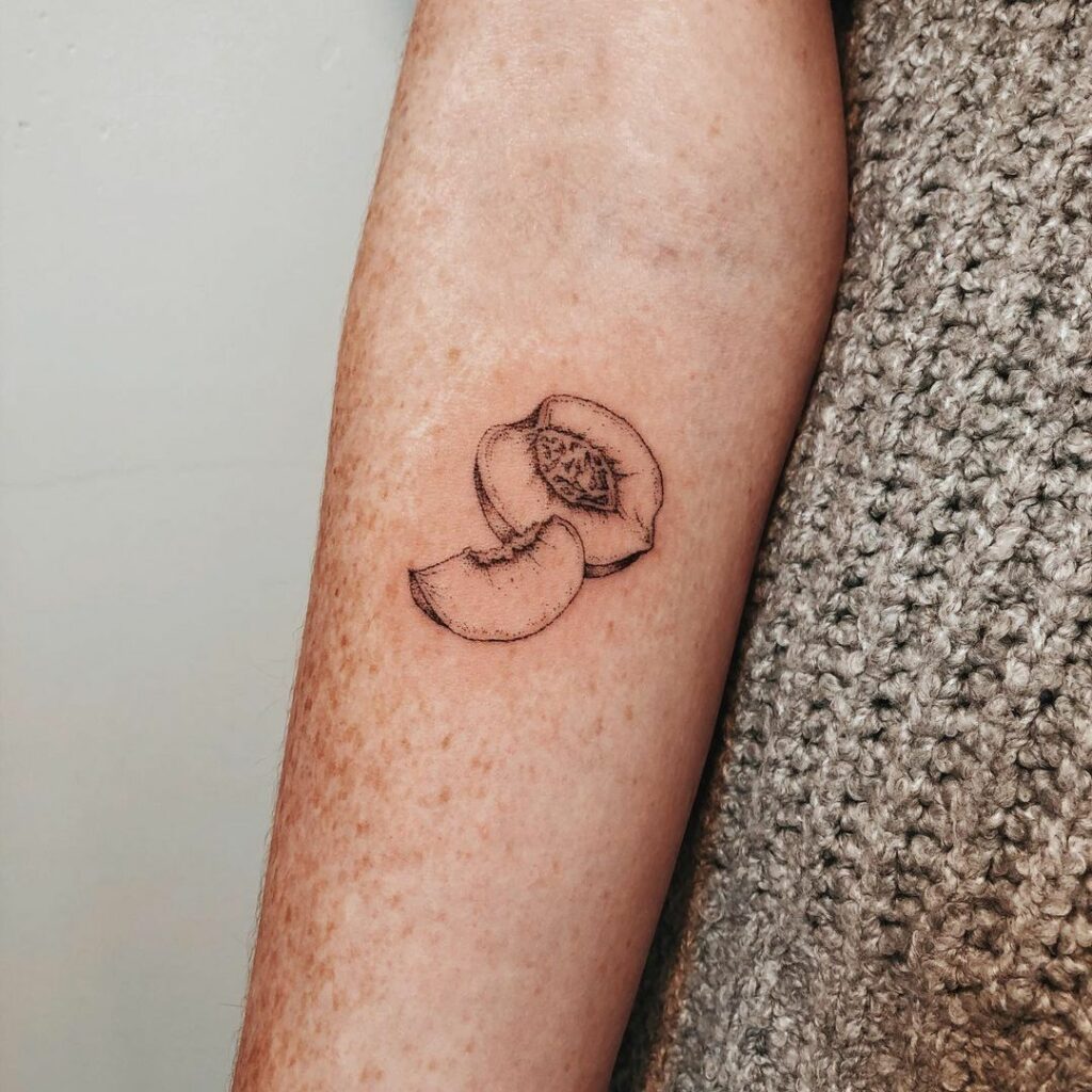 Peach Tattoos 34