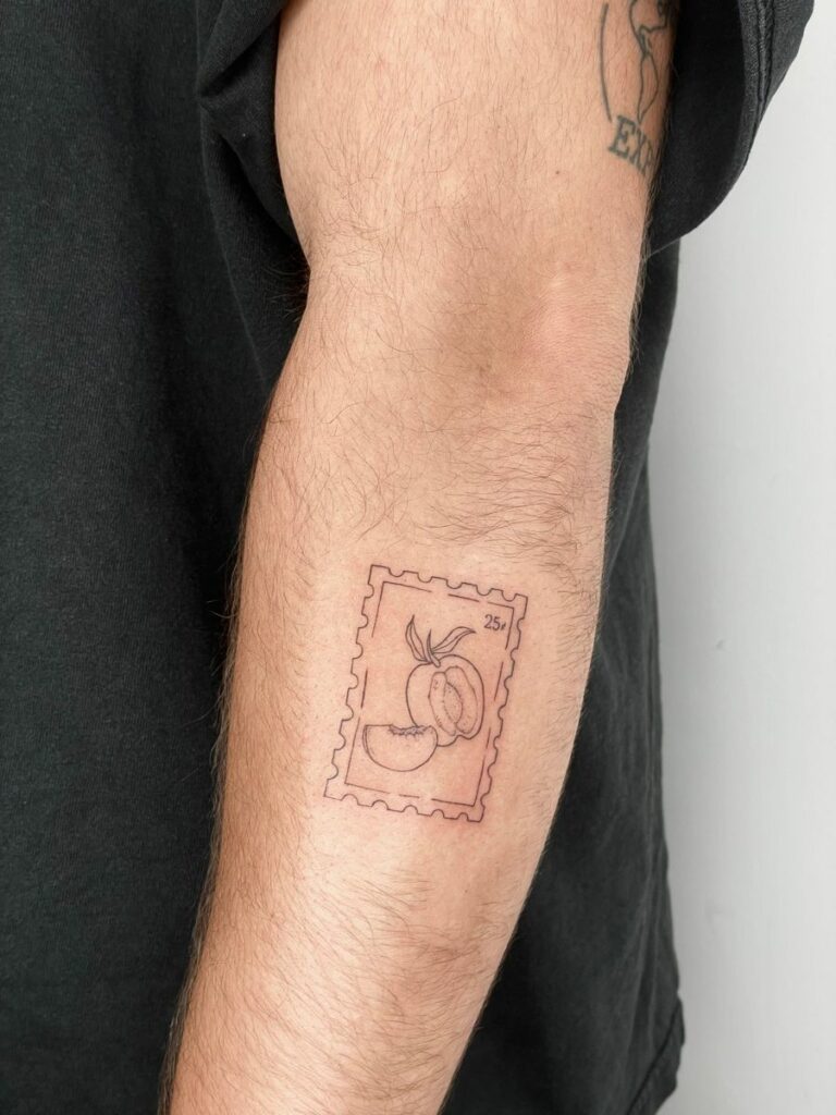Peach Tattoos 62