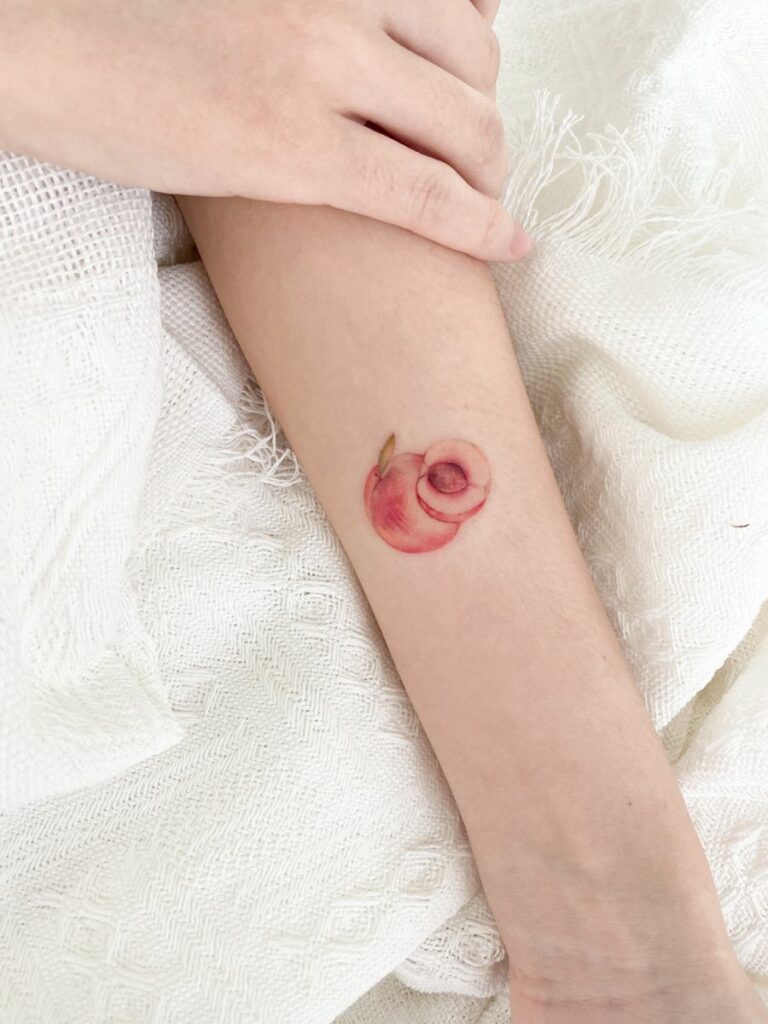 Peach Tattoos 73