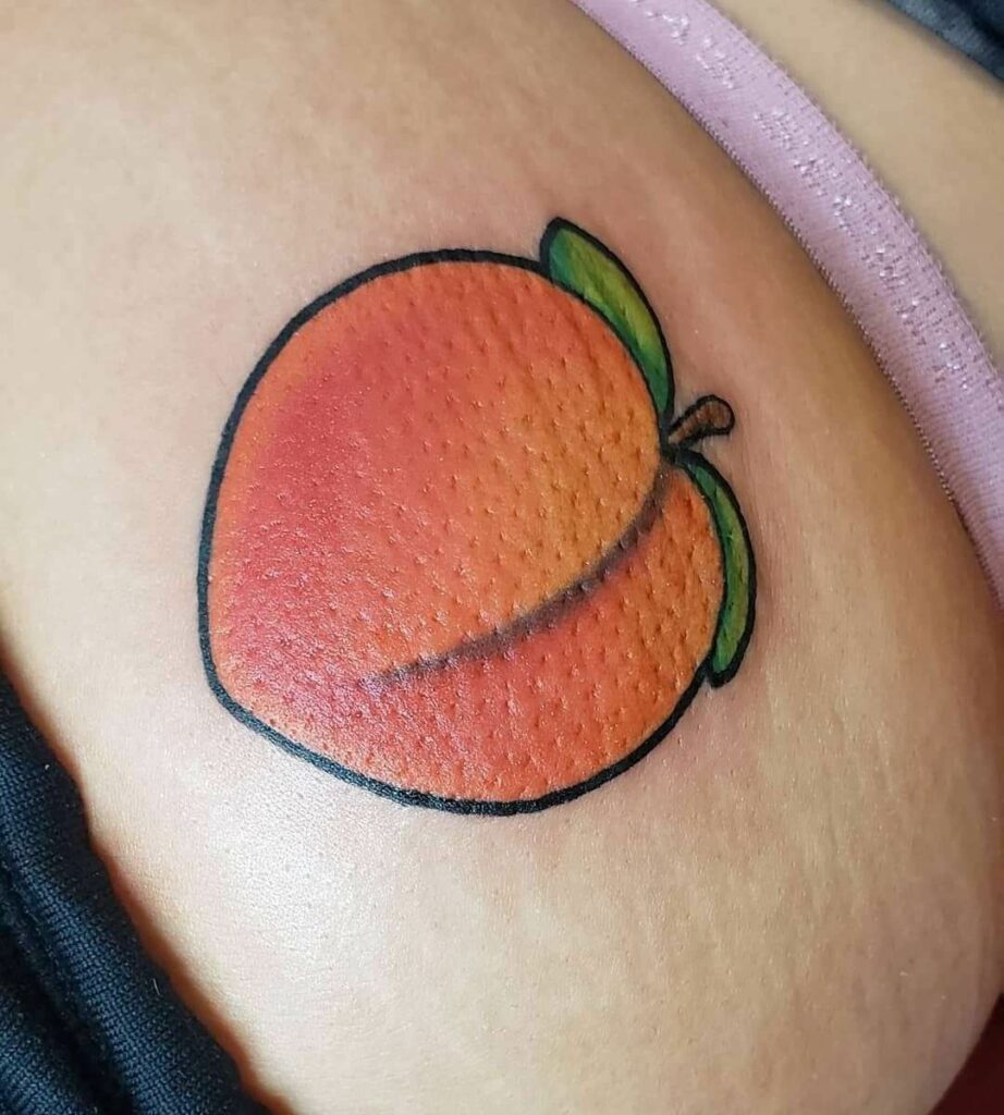 Peach Tattoos 82