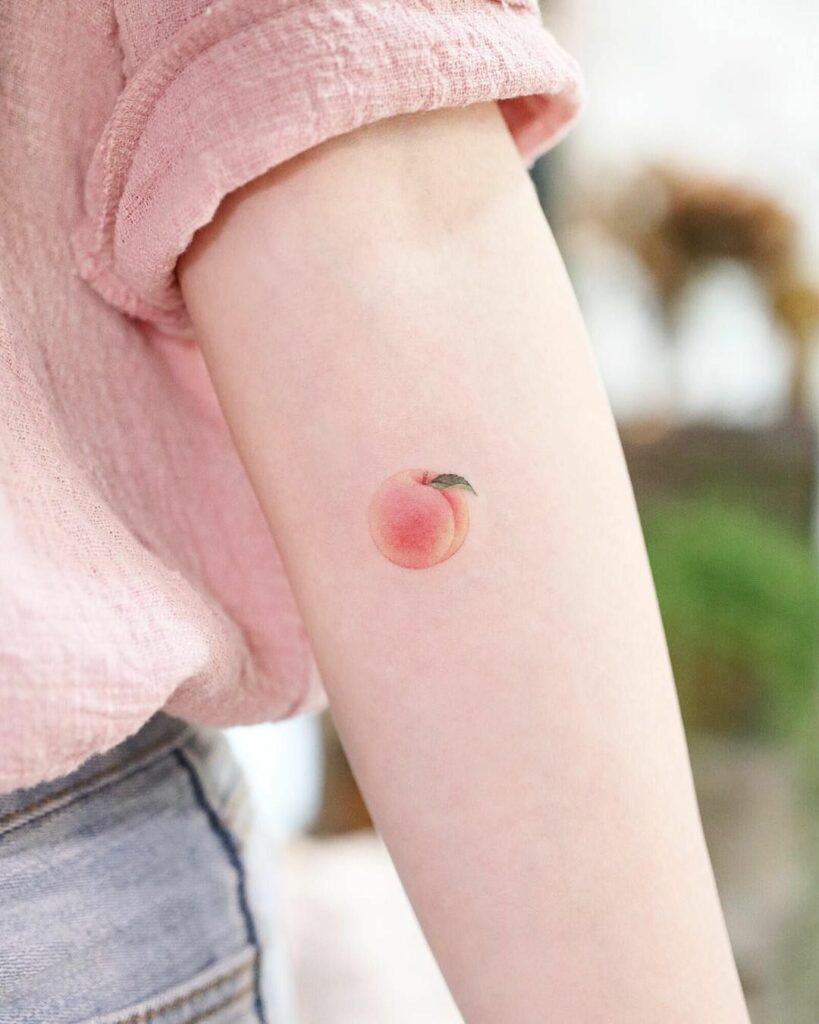 Peach Tattoos 89